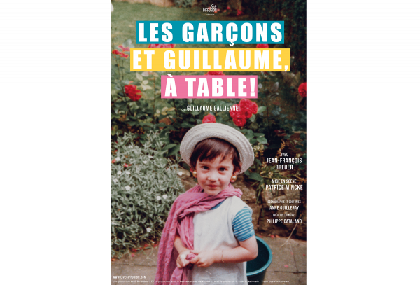 Les Garcons Et Guillaume Affiche Spectacle A Table