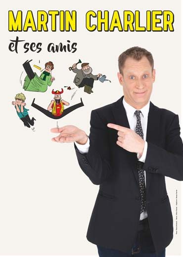 Martin Charlier Affiche Spectacle Martin Et Ses Amies